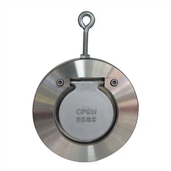 Valvola di ritegno a piastra singola