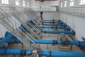 Valvole comuni della sala pompe dell'acqua