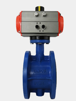Pneumatic Flange Butterfly Valve